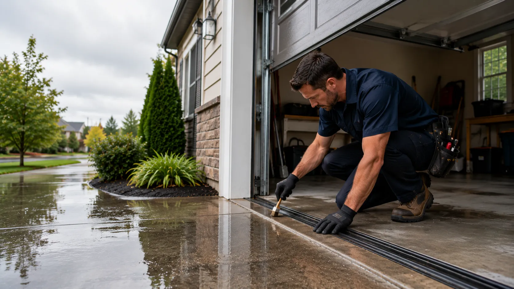Garage Door Service for New River Homes Built Around 2002 in Peoria