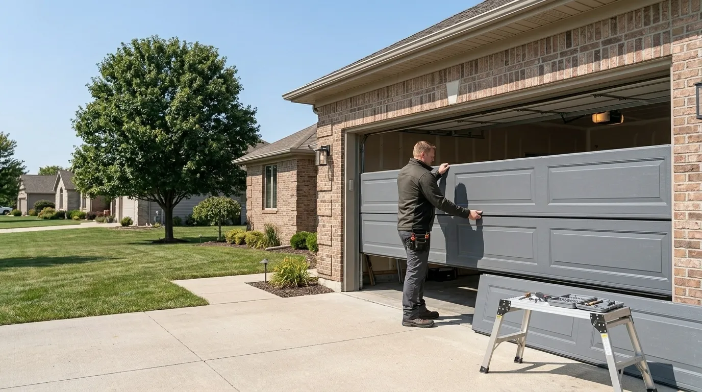 Installing a New Garage Door in Anthem in Peoria