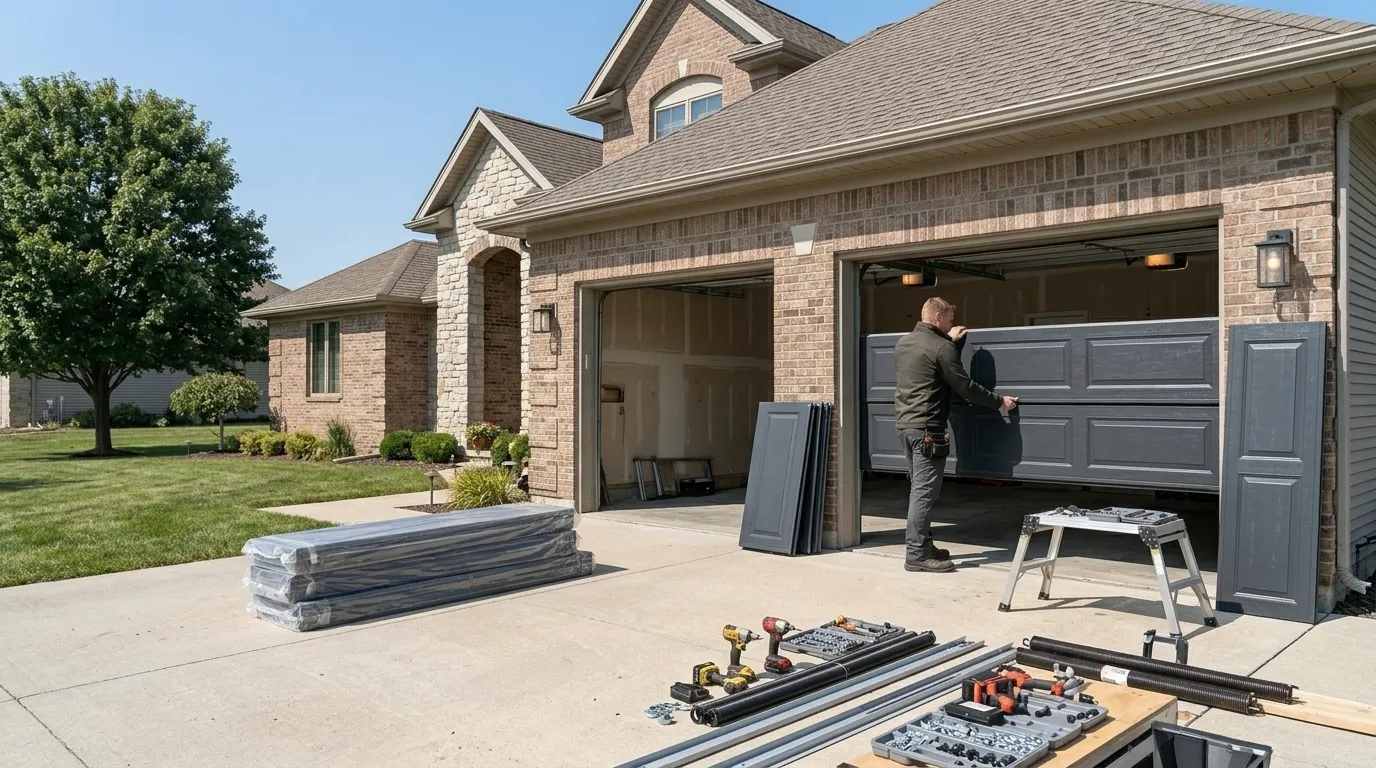 New Garage Door Installation for Sun City West Homes in Peoria